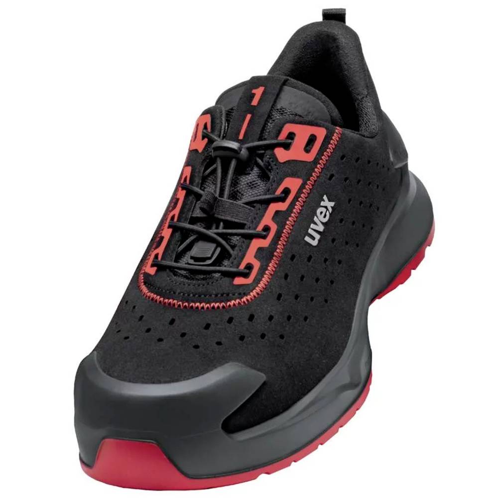 Image of uvex S1 PL PUR W11 6802235 Safety shoes S1PL Shoe size (EU): 35 Black Red 1 Pair