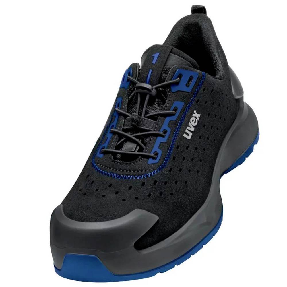 Image of uvex S1 PUR W11 6813835 Safety shoes S1 Shoe size (EU): 35 Black Blue 1 Pair