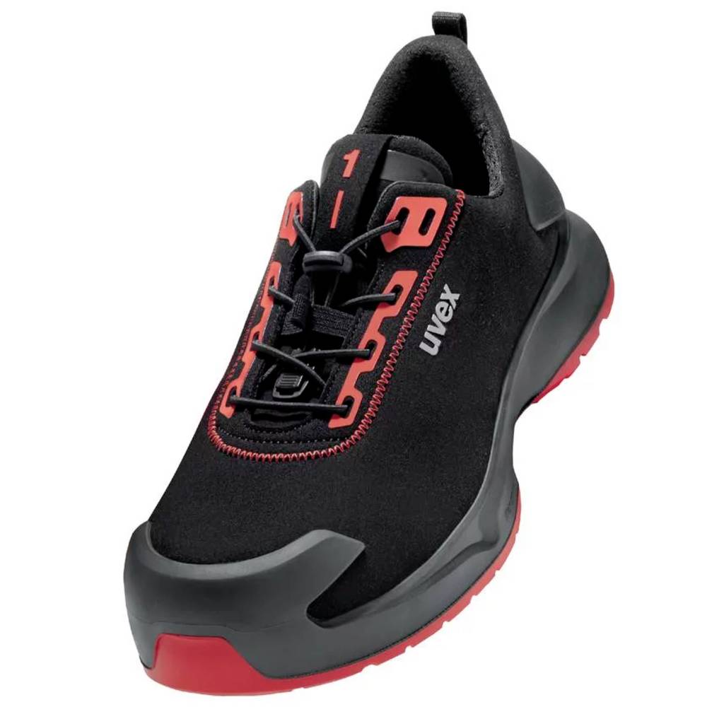 Image of uvex S3L PUR W11 6803236 Safety shoes S3L Shoe size (EU): 36 Black Red 1 Pair